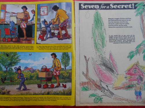 "Hey diddle diddle" children's magazine.