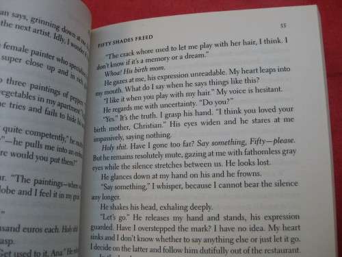 "Fifty Shades Freed" Soft cover. E.L. James.