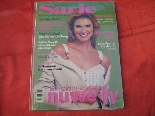 "Sarie"  Magazine.  Januarie, 1996.