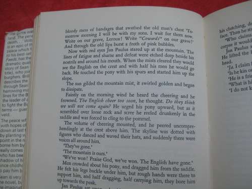 1966. "The Sound of Thunder"  First Edition.  Hard cover.  Wilbur Smith.