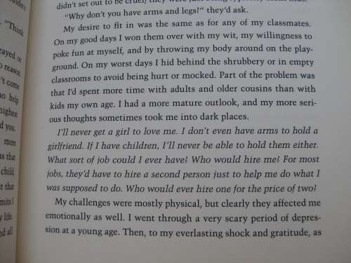 `Life without limits`  Soft cover Nick Vujicic