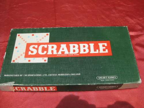 Scrabble Game.  Complete with all the tiles.