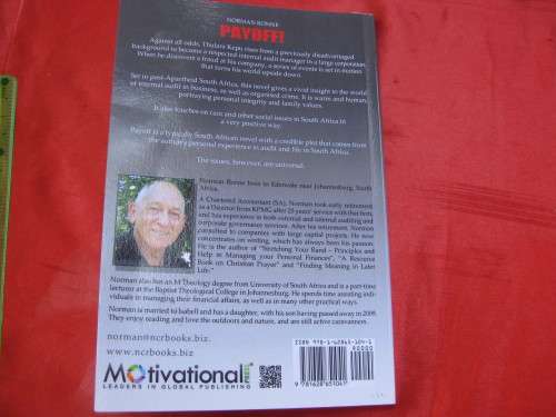 `Payoff` Norman Ronne.  Soft cover.