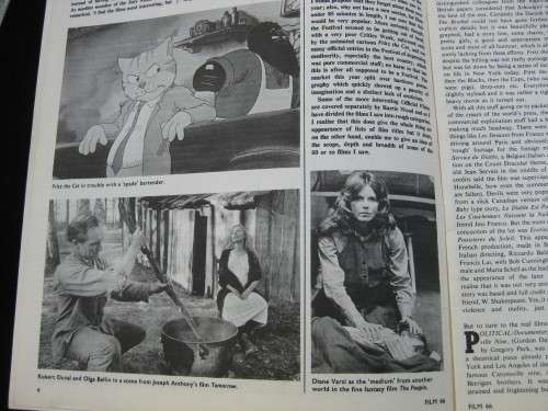 `Film` Magazine Number 65,  Summer 1972.  Very good condition. International Issue.