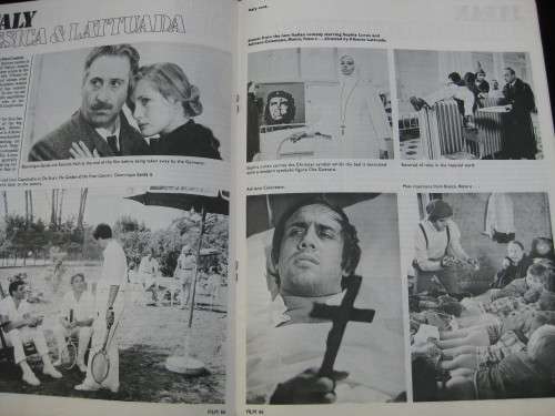 `Film` Magazine Number 65,  Summer 1972.  Very good condition. International Issue.