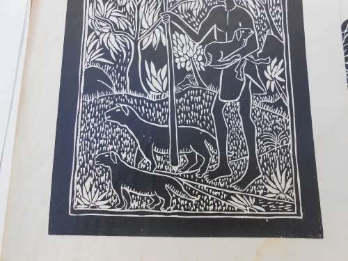 Jose Padau.  A folder of prints.