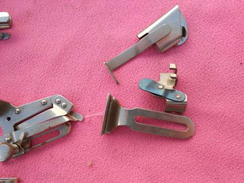 Singer sewing machine accessories.