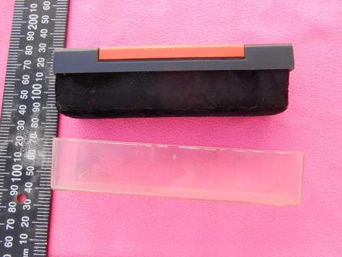 Vinyl record disc cleaner.