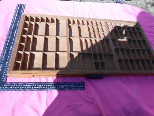 Original printer`s tray.