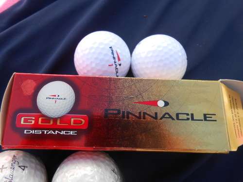 Golf balls.
