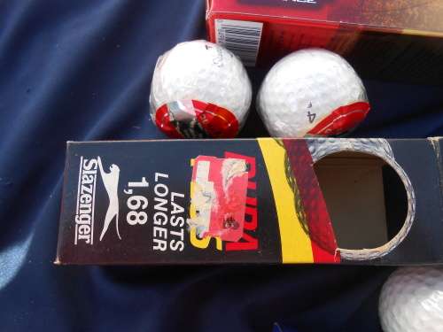 Golf balls.