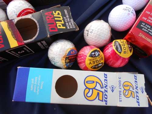 Golf balls.