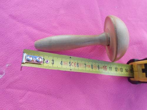 Retro, wooden, sock darner.