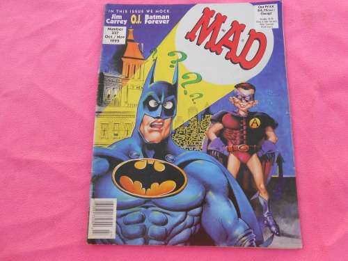 `Mad comic no. 337.  Oct./Nov. 1995.  Very good condition.