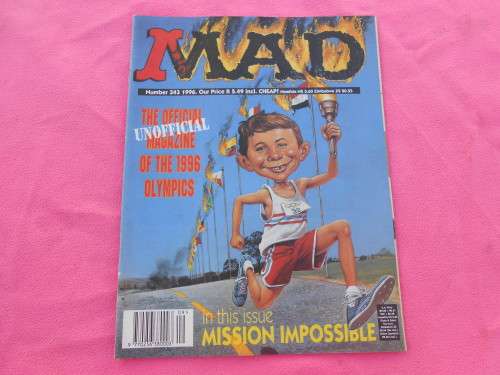 `Mad comic no. 343. 1996.  Very good condition.
