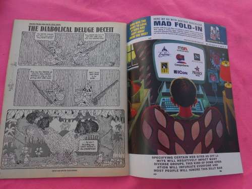 `Mad comic no. 343. 1996.  Very good condition.