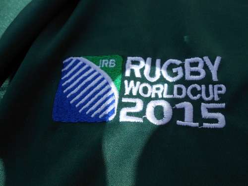XXL Short-sleeved World Cup 2015 Rugby T-shirt.