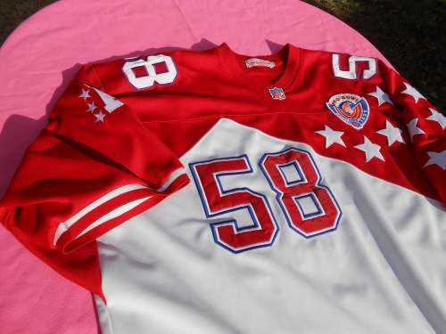 Very large size 56.  Football NFL shirt.  No. 58 Derrick Thomas Kansas City Chiefs. 1996.