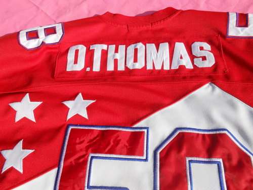 Very large size 56.  Football NFL shirt.  No. 58 Derrick Thomas Kansas City Chiefs. 1996.