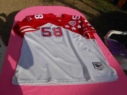 Very large size 56.  Football NFL shirt.  No. 58 Derrick Thomas Kansas City Chiefs. 1996.