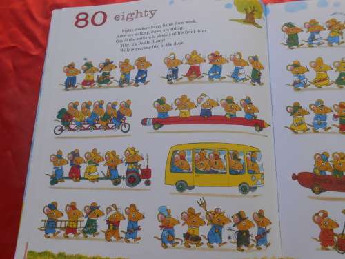 `Richard Scarry`s Best Counting Book Ever`  Hard cover.