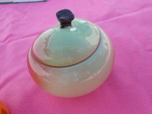 Carlton Ware sugar bowl.