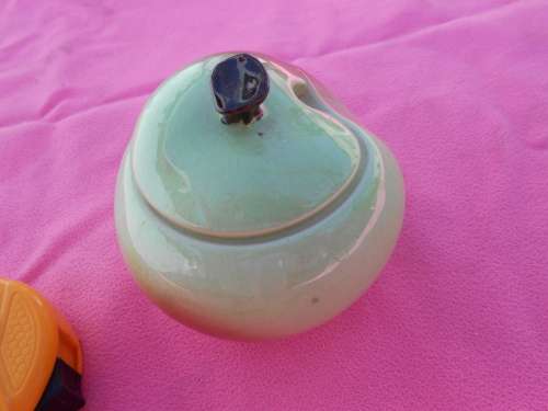 Carlton Ware sugar bowl.