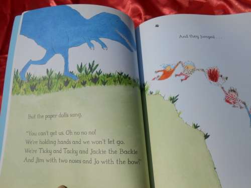 `The Paper Dolls` Julia Donaldson & Rebecca Cobb.  Soft cover.