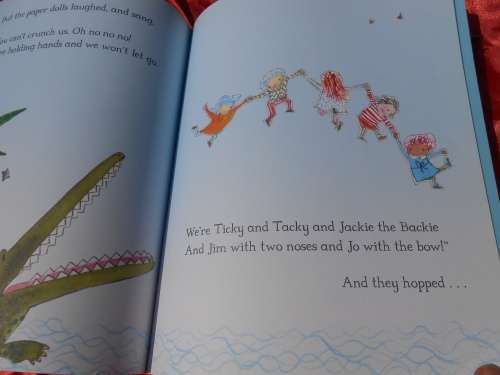 `The Paper Dolls` Julia Donaldson & Rebecca Cobb.  Soft cover.