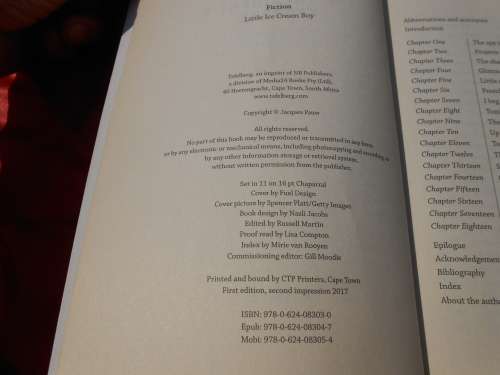 `The President`s Keeper`  Jacques Pauw.  Soft cover.