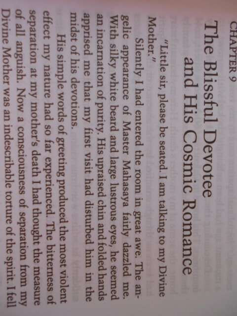 `Autobiography of a Yogi`  Paramahansa Yogananda.  Hard cover.