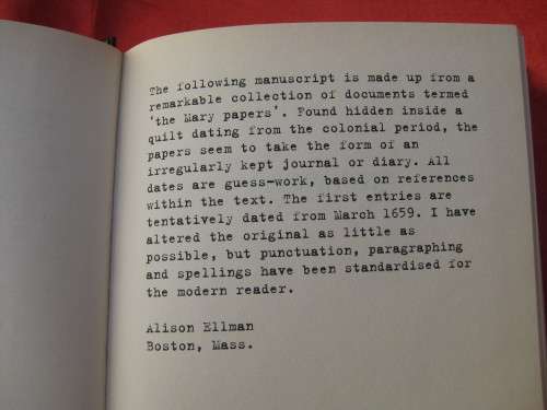 `Witch Child`  Hard cover.