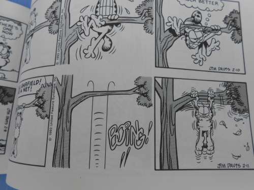 `Garfield hits the big time`  His 25th Book.  Jim Davis.  Soft cover.