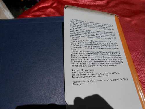 `The Elite`  Barbara Cole.  The Story of the Rhodesian Special Air Service.  Hard cover.