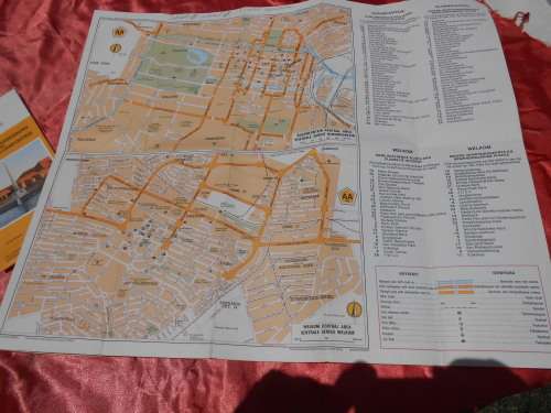 4 off AA Travel Maps.  Pta/Jhb to Kimberbly/Bloem.  E. Cape,  Durban to E.L./P.E.