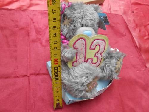 Me-to-you Teddy for an 13th birthday.