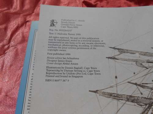 `Shipwrecks & Salvage in South Africa` 1508 to Present  Malcolm Turner.  Hard cover.