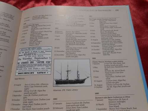 `Shipwrecks & Salvage in South Africa` 1508 to Present  Malcolm Turner.  Hard cover.