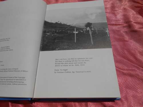 `War in Italy with the South Africans from Taranto to the Alps`  Hard cover.
