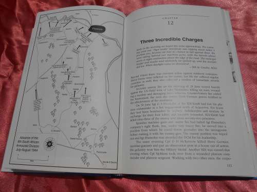 `War in Italy with the South Africans from Taranto to the Alps`  Hard cover.