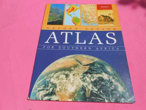`Oxford Senior Atlas for Southern Africa`  Soft cover.