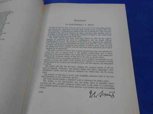 1978  `Roberts Birds of South Africa`  Hard cover.