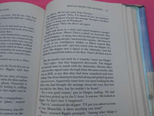 `The Bumper Biggles Book`  Hard cover.