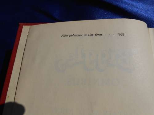 `The First Biggles Omnibus`  Hard cover.