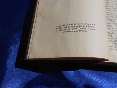 `The First Biggles Omnibus`  Hard cover.