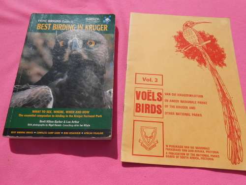 `Sasol Best Birding in Kruger and Vol. 3 Voels/Birds van die Krugerwildtuin en ander/Birds of Kruger