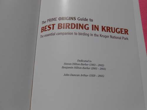 `Sasol Best Birding in Kruger and Vol. 3 Voels/Birds van die Krugerwildtuin en ander/Birds of Kruger