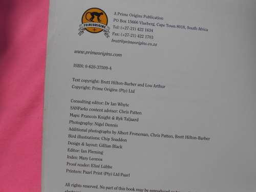 `Sasol Best Birding in Kruger and Vol. 3 Voels/Birds van die Krugerwildtuin en ander/Birds of Kruger