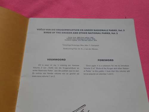 `Sasol Best Birding in Kruger and Vol. 3 Voels/Birds van die Krugerwildtuin en ander/Birds of Kruger