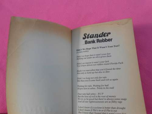 `Stander ... Bank Robber`  Paul Moorcraft & Mike Cohen.  Soft cover.